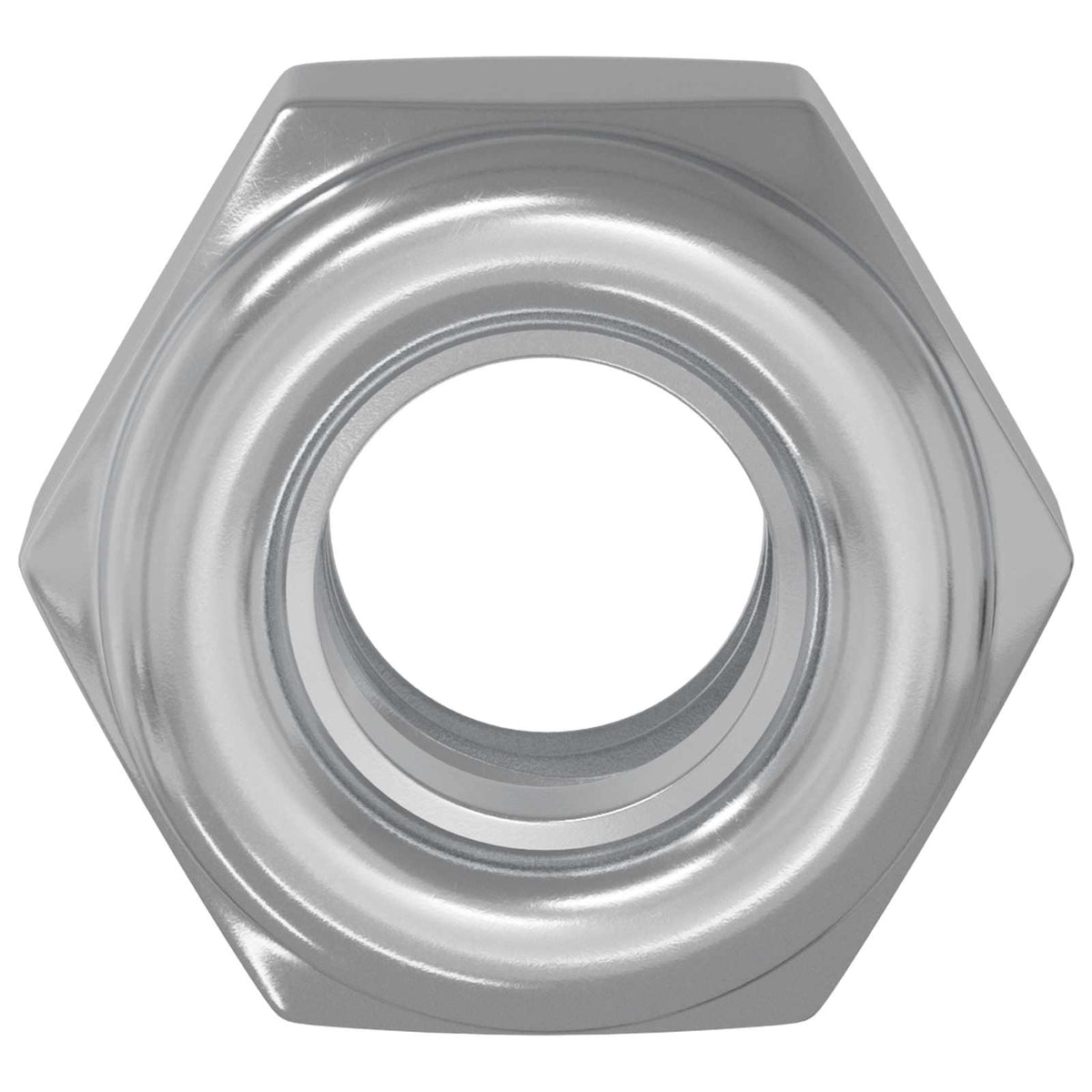 vidaXL Nut 9574 pcs Silver M6 x 10 mm Iron 3