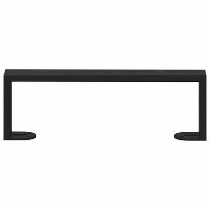 vidaXL Furniture Feet 12 pcs Black 311 x 40.5 x 100 mm Iron 5