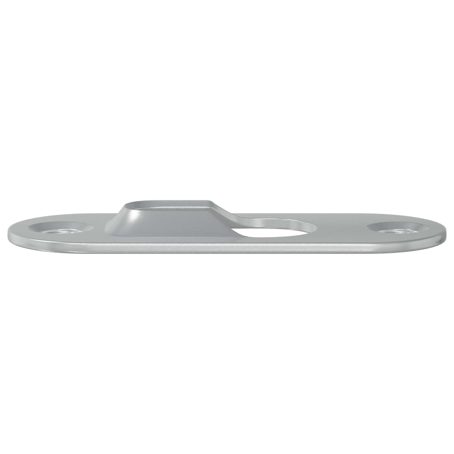 vidaXL Keyhole Hanger 3673 pcs Silver 45 x 16 x 3.5 mm Iron 3