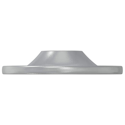 vidaXL Keyhole Hanger 3673 pcs Silver 45 x 16 x 3.5 mm Iron 4