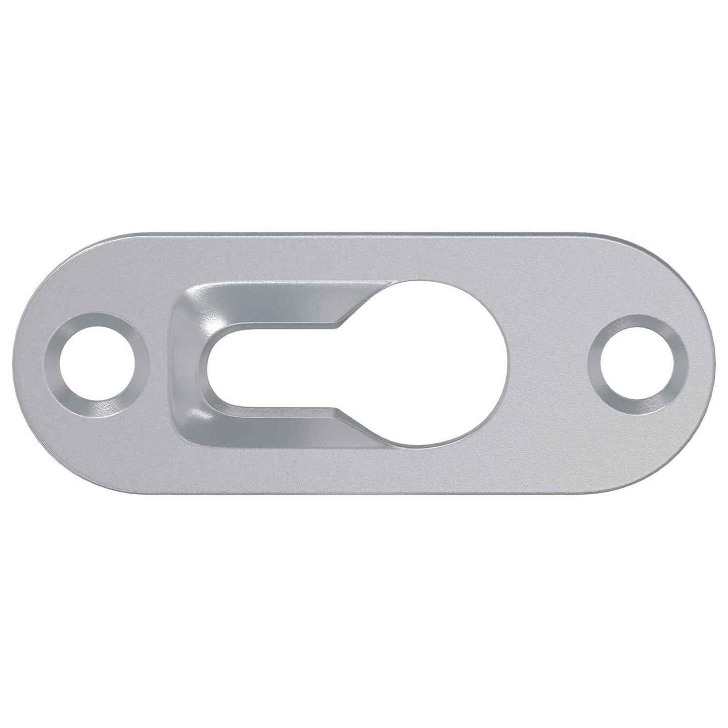 vidaXL Keyhole Hanger 3673 pcs Silver 45 x 16 x 3.5 mm Iron 5