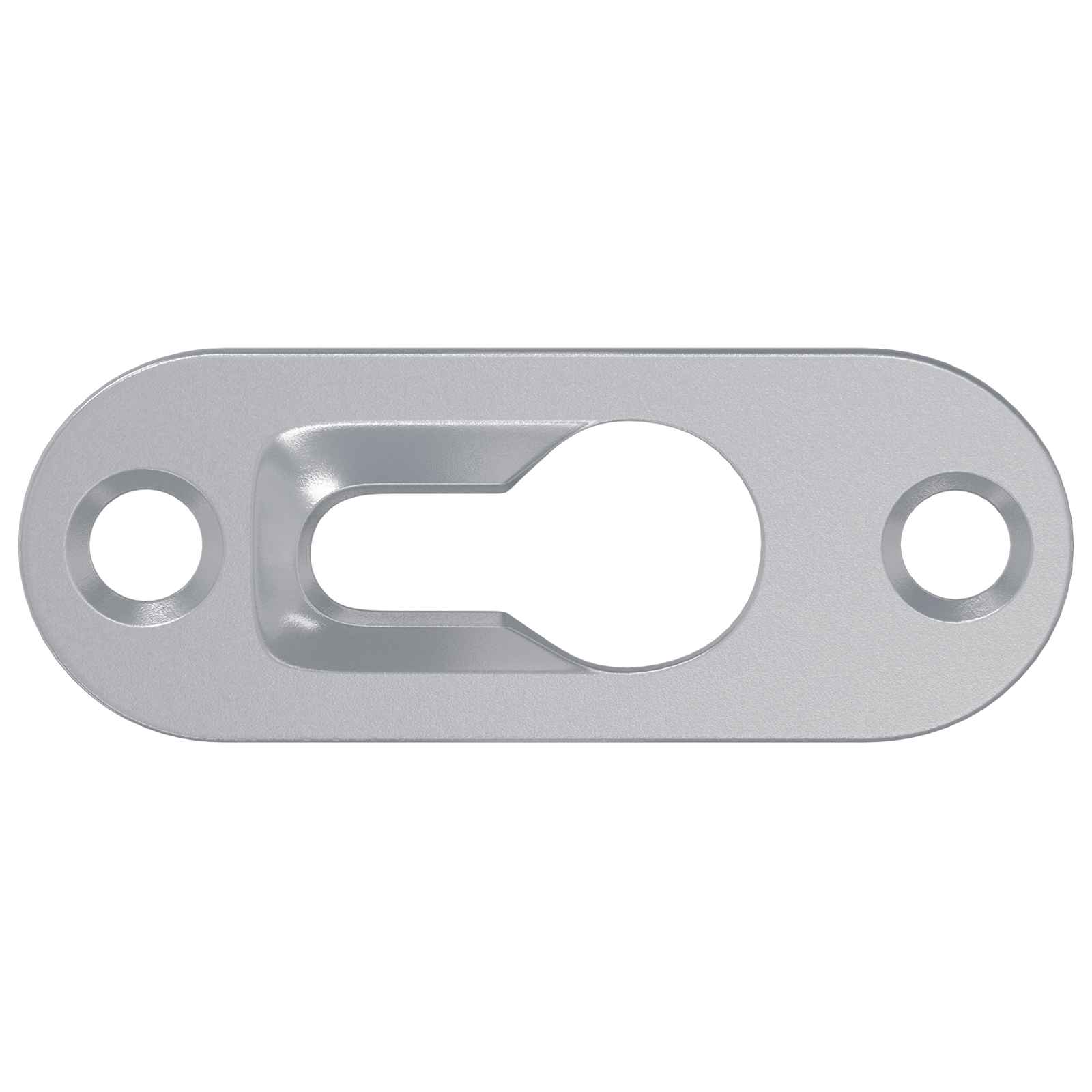 vidaXL Keyhole Hanger 3673 pcs Silver 45 x 16 x 3.5 mm Iron 5