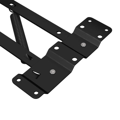 vidaXL Bed Lift Mechanism 12 pcs Black 340 x 95 x 40 mm Iron 6