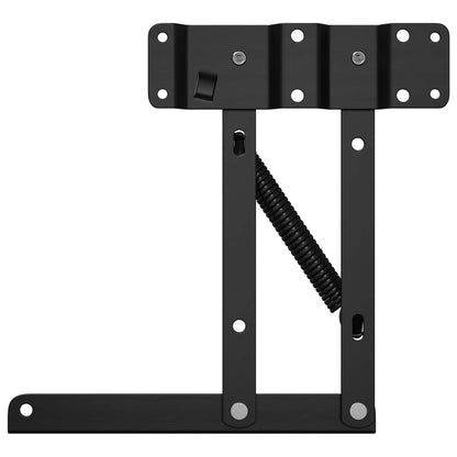 vidaXL Bed Lift Mechanism 12 pcs Black 340 x 95 x 40 mm Iron 5
