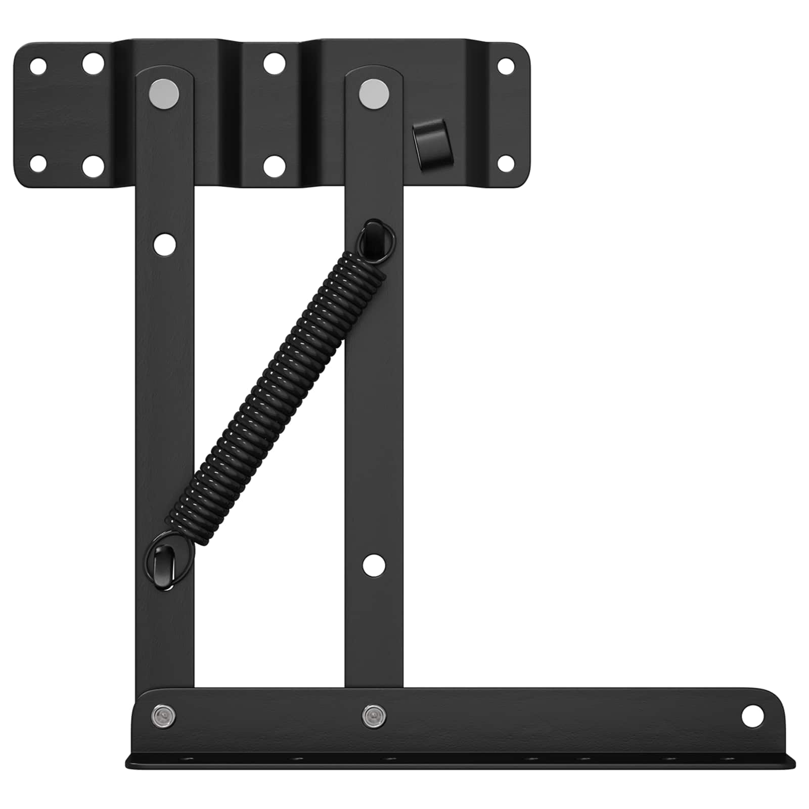 vidaXL Bed Lift Mechanism 12 pcs Black 340 x 95 x 40 mm Iron 3