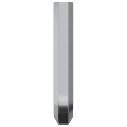 vidaXL Hex Key 4675 pcs Silver 20 x 52 mm Steel 3