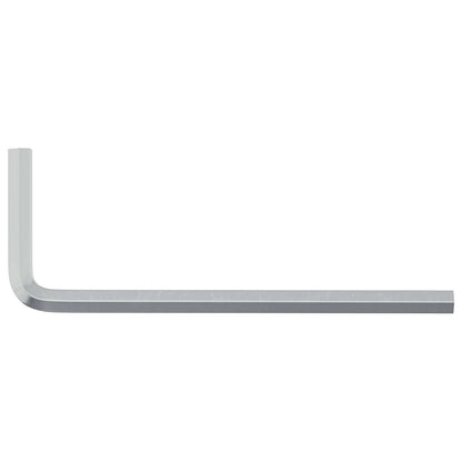 vidaXL Hex Key 4675 pcs Silver 20 x 52 mm Steel 4