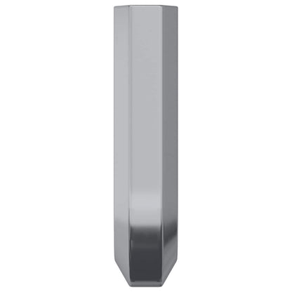 vidaXL Hex Key 1800 pcs Silver 32 x 86 mm Steel 3
