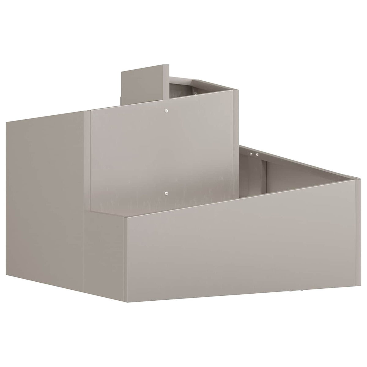 vidaXL Garden Planter Rusty 60 x 60 x 50 cm Weathering Steel 5