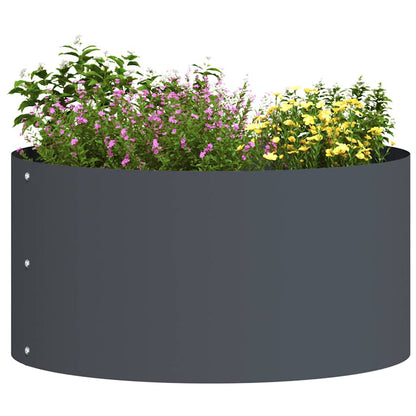 Planter Ring 40 x 40 x 20 cm Cold-rolled Steel 5 40 cm Anthracite