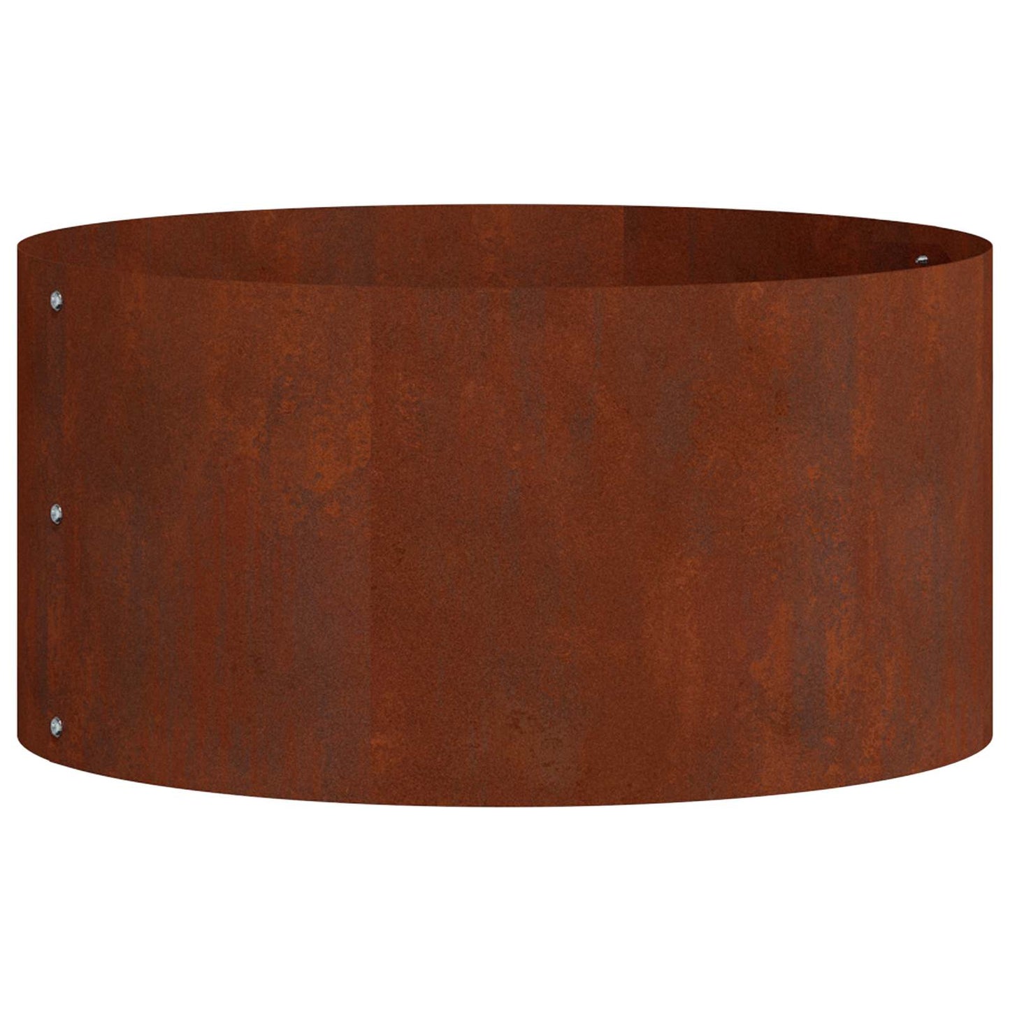 vidaXL Planter Ring 5 pcs Rusty 40 x 40 x 20 cm Weathering Steel 2