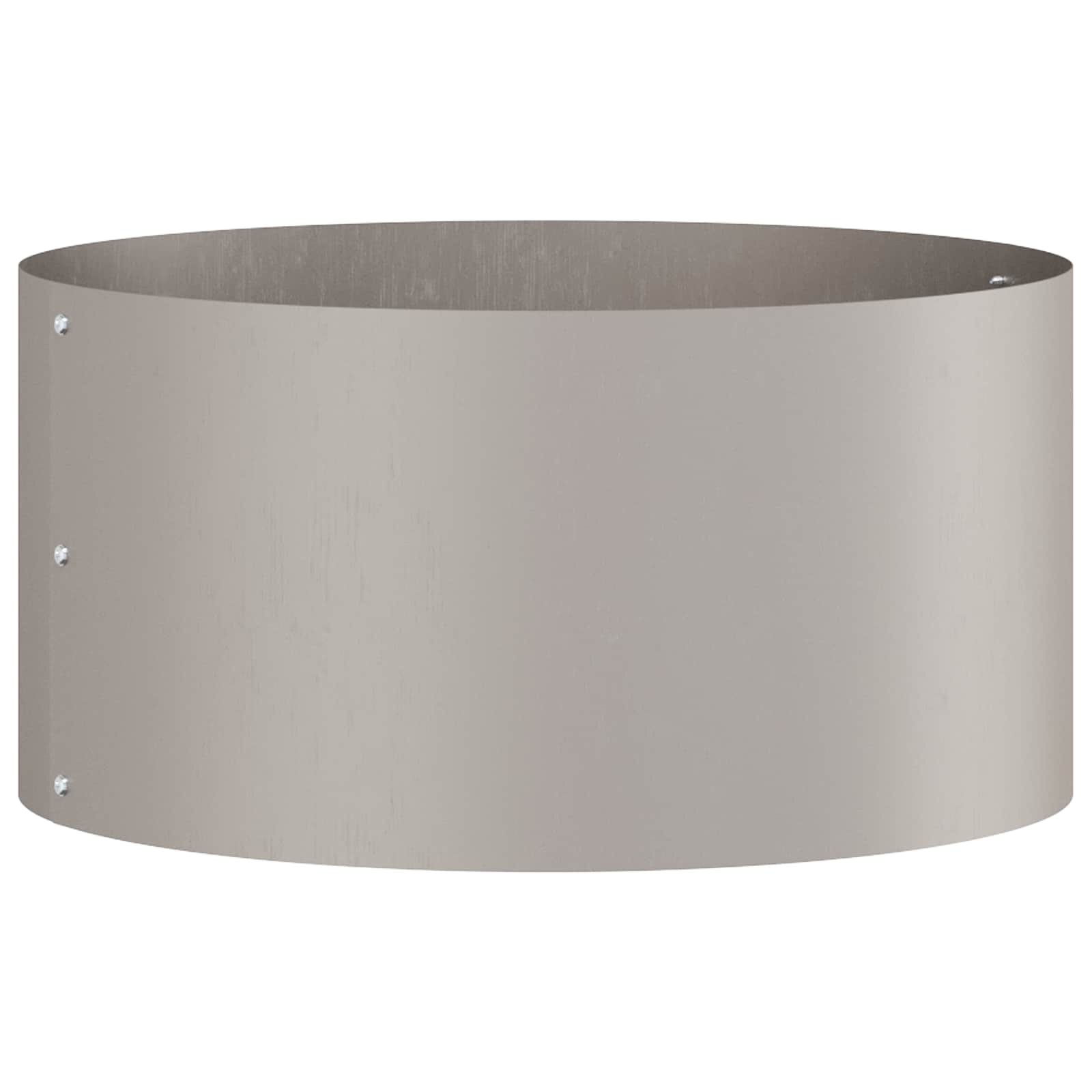 vidaXL Planter Ring 5 pcs Rusty 40 x 40 x 20 cm Weathering Steel 5