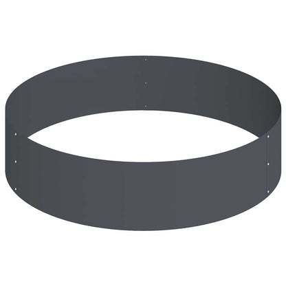 vidaXL Garden Planter Anthracite 90 x 90 x 20 cm Cold-rolled Steel 5