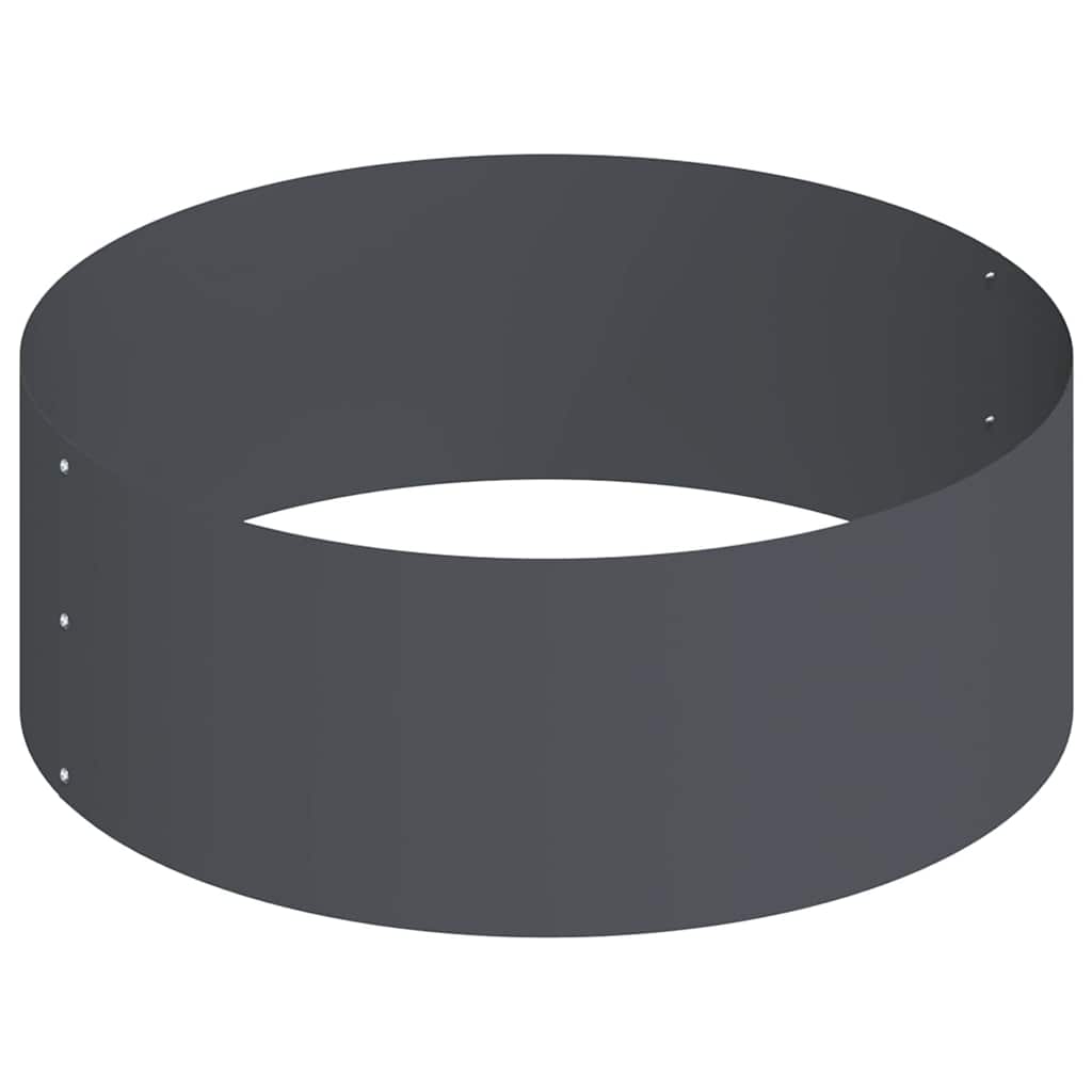 vidaXL Garden Planter Anthracite 90 x 90 x 20 cm Cold-rolled Steel 6