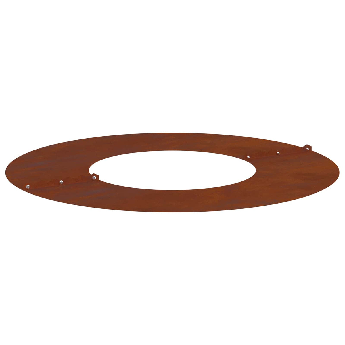 vidaXL suitable for Flat Tree Rings 5 pcs Rusty Ø30/60 cm 5