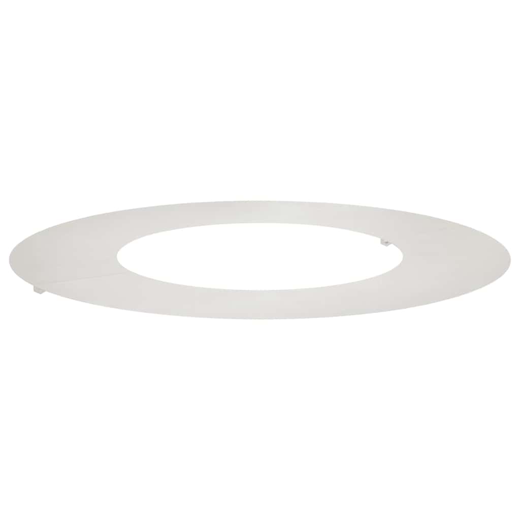 vidaXL suitable for Flat Tree Ring Silver Ø40/70 cm Stainless steel 2