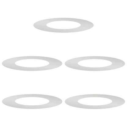 vidaXL suitable for Flat Tree Rings 5 pcs Silver Ø40/70 cm 2
