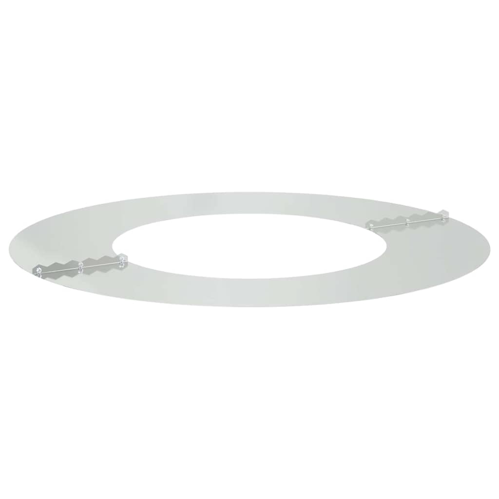 vidaXL suitable for Flat Tree Rings 5 pcs Silver Ø40/70 cm 4
