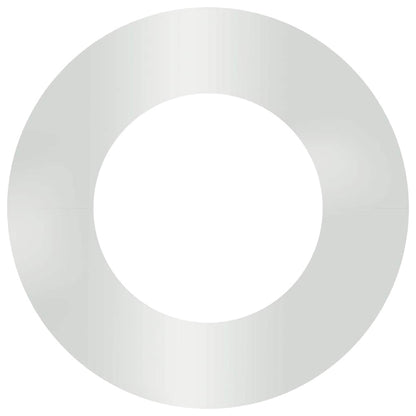 vidaXL suitable for Flat Tree Rings 5 pcs Silver Ø40/70 cm 5