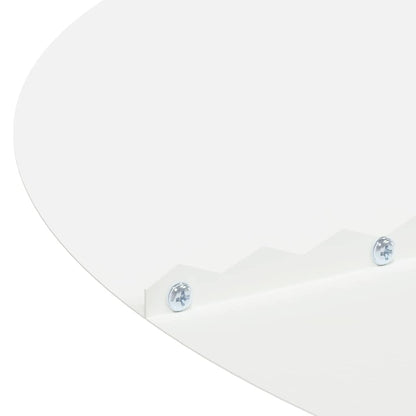 vidaXL suitable for Flat Tree Rings 5 pcs White Ø50/80 cm Steel 6