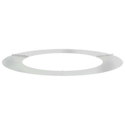 vidaXL suitable for Flat Tree Rings 5 pcs Silver Ø60/90 cm 4