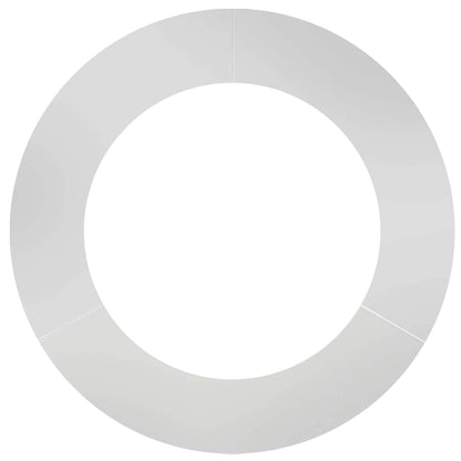 vidaXL suitable for Flat Tree Rings 5 pcs Silver Ø60/90 cm 5