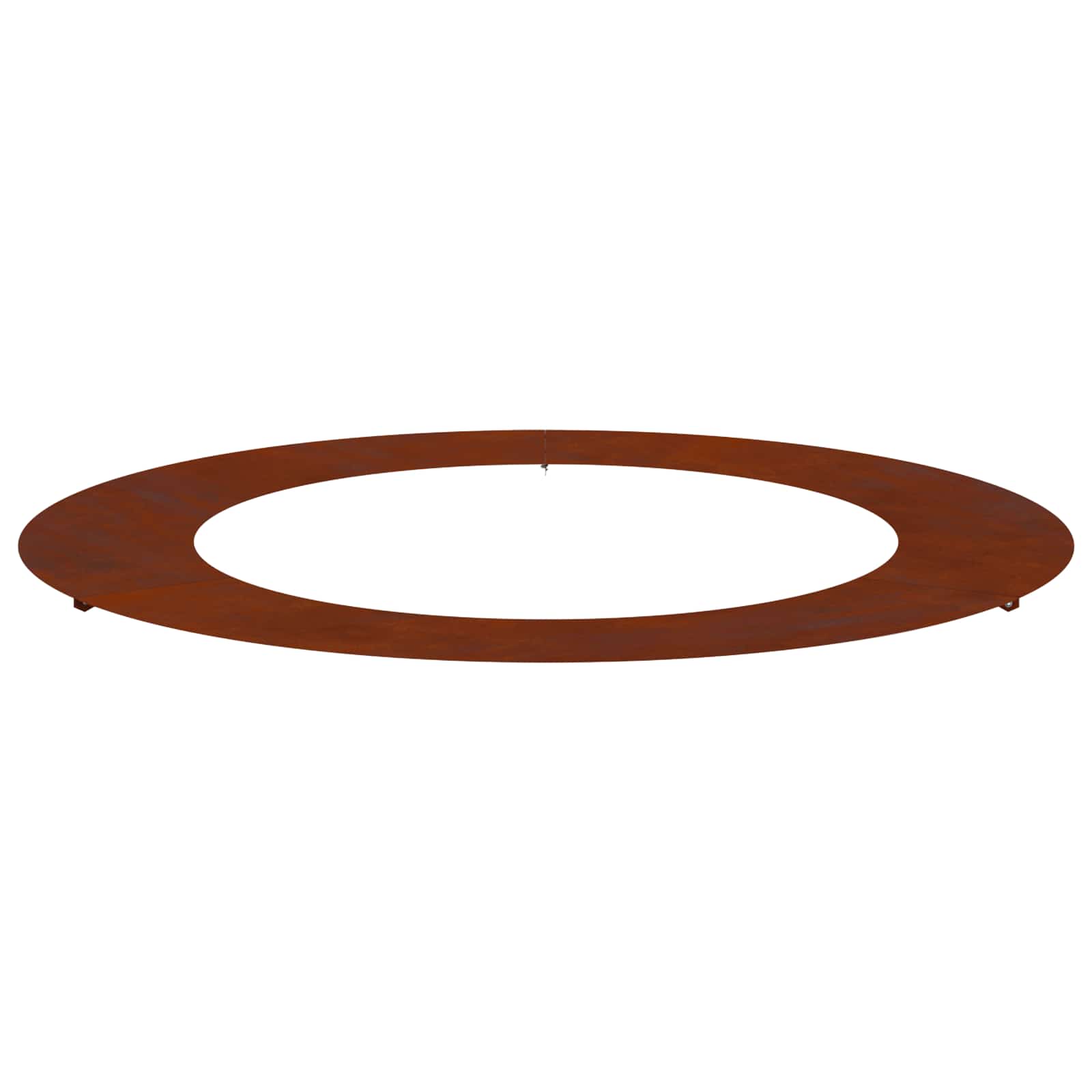 vidaXL suitable for Flat Tree Ring Rusty Ø60/90 cm 2