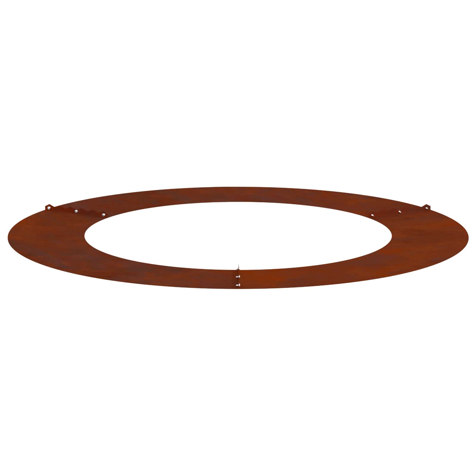 vidaXL suitable for Flat Tree Ring Rusty Ø60/90 cm 5