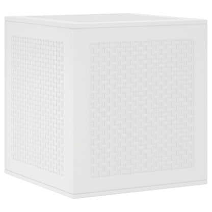 vidaXL Storage Box with Storage White 55 x 53 x 57 cm Polypropylene 6