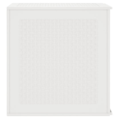 vidaXL Storage Box with Storage White 55 x 53 x 57 cm Polypropylene 5
