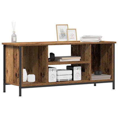 vidaXL TV Cabinet 102 x 35 x 45 cm Old Wood Engineered Wood 3