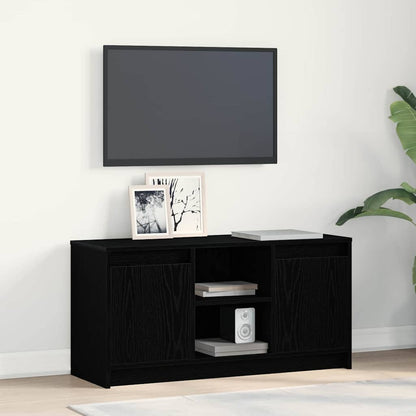 vidaXL TV Units 100 x 34 x 50 cm Black Engineered wood 1