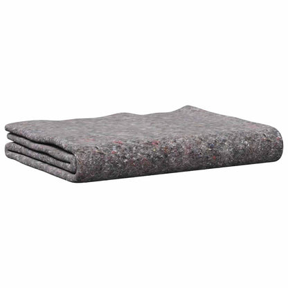 vidaXL Moving Blankets 10 pcs Grey 150 x 200 cm Fabric 5