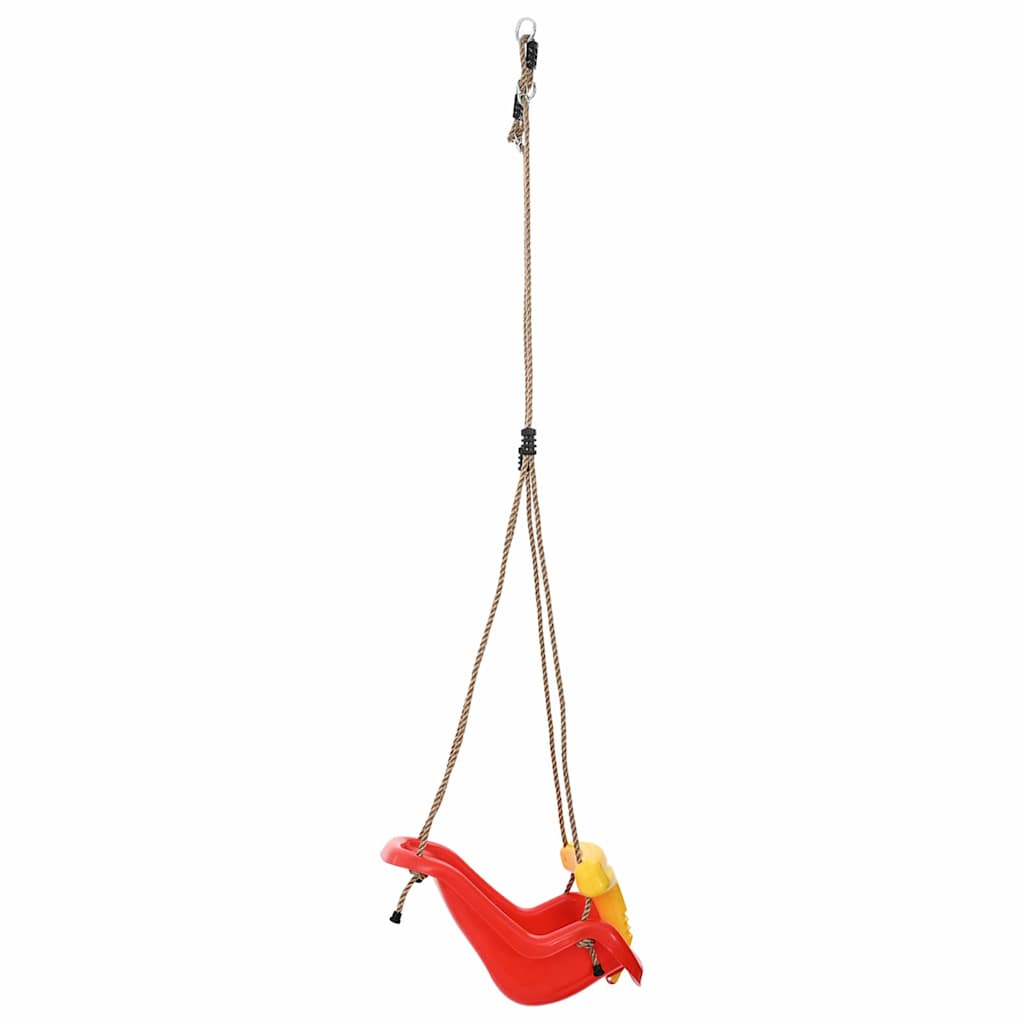 vidaXL Baby Swing 2 pcs Red 36 x 43 x 42 cm Plastic 6