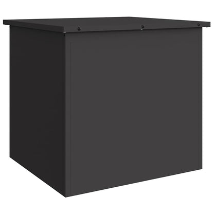 vidaXL Garden Storage Cushion Box Galvanised Steel 55 x 50.5 x 50 cm 2