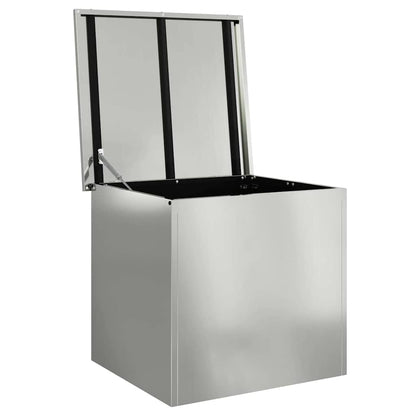 vidaXL Garden Storage Cushion Box Galvanised Steel 55 x 50.5 x 50 cm 5