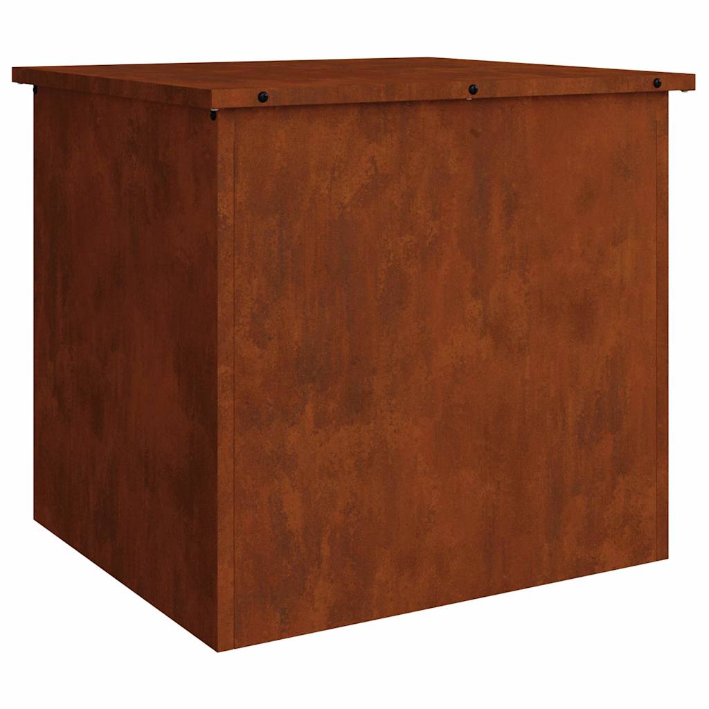 vidaXL Garden Storage Cushion Box Galvanised Steel 55 x 50.5 x 50 cm 2