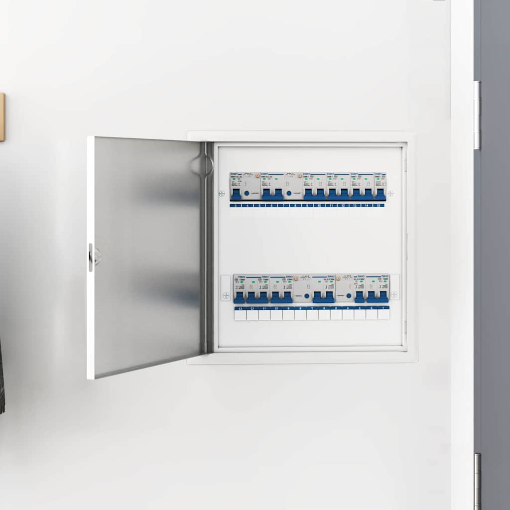 vidaXL Access Panel White 33 x 33 x 3 cm Steel