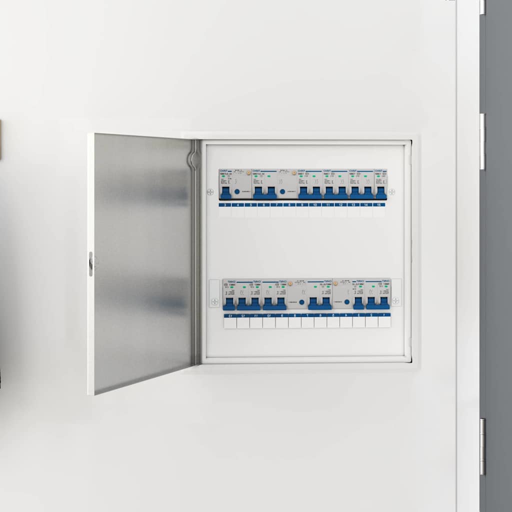 vidaXL Access Panel White 53 x 53 x 3 cm Steel 1