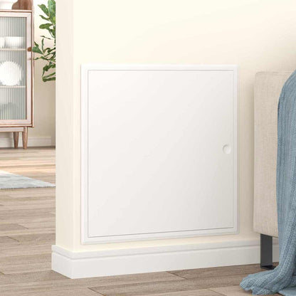vidaXL Access Panel White 53 x 53 x 3 cm Steel 3