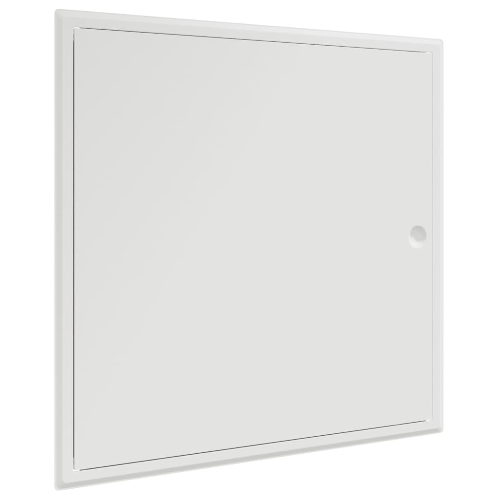 vidaXL Access Panel White 53 x 53 x 3 cm Steel 4