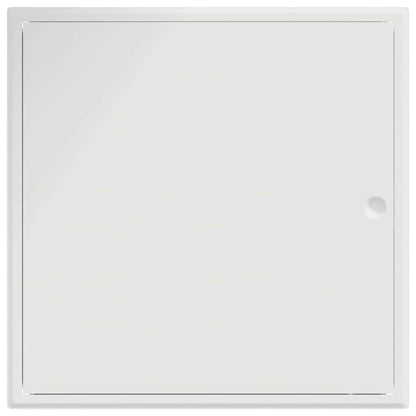 vidaXL Access Panel White 53 x 53 x 3 cm Steel 5