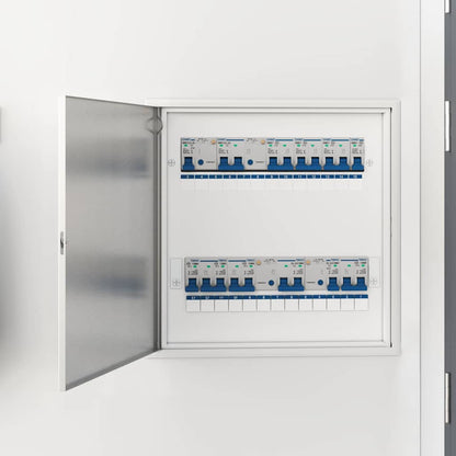 vidaXL Access Panel White 63 x 63 x 3 cm Steel 1