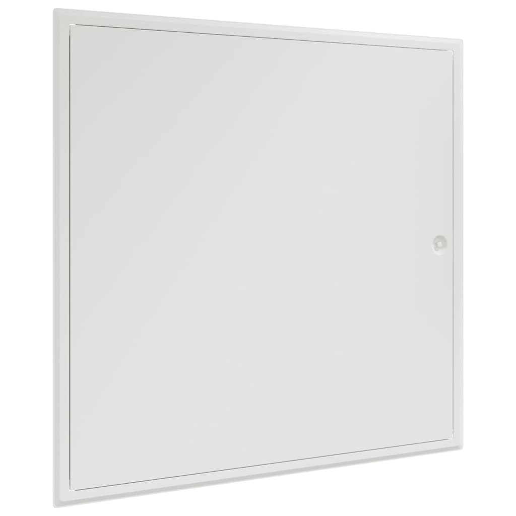 vidaXL Access Panel White 63 x 63 x 3 cm Steel 4