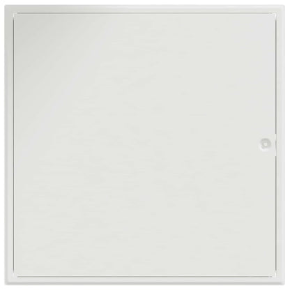 vidaXL Access Panel White 63 x 63 x 3 cm Steel 5