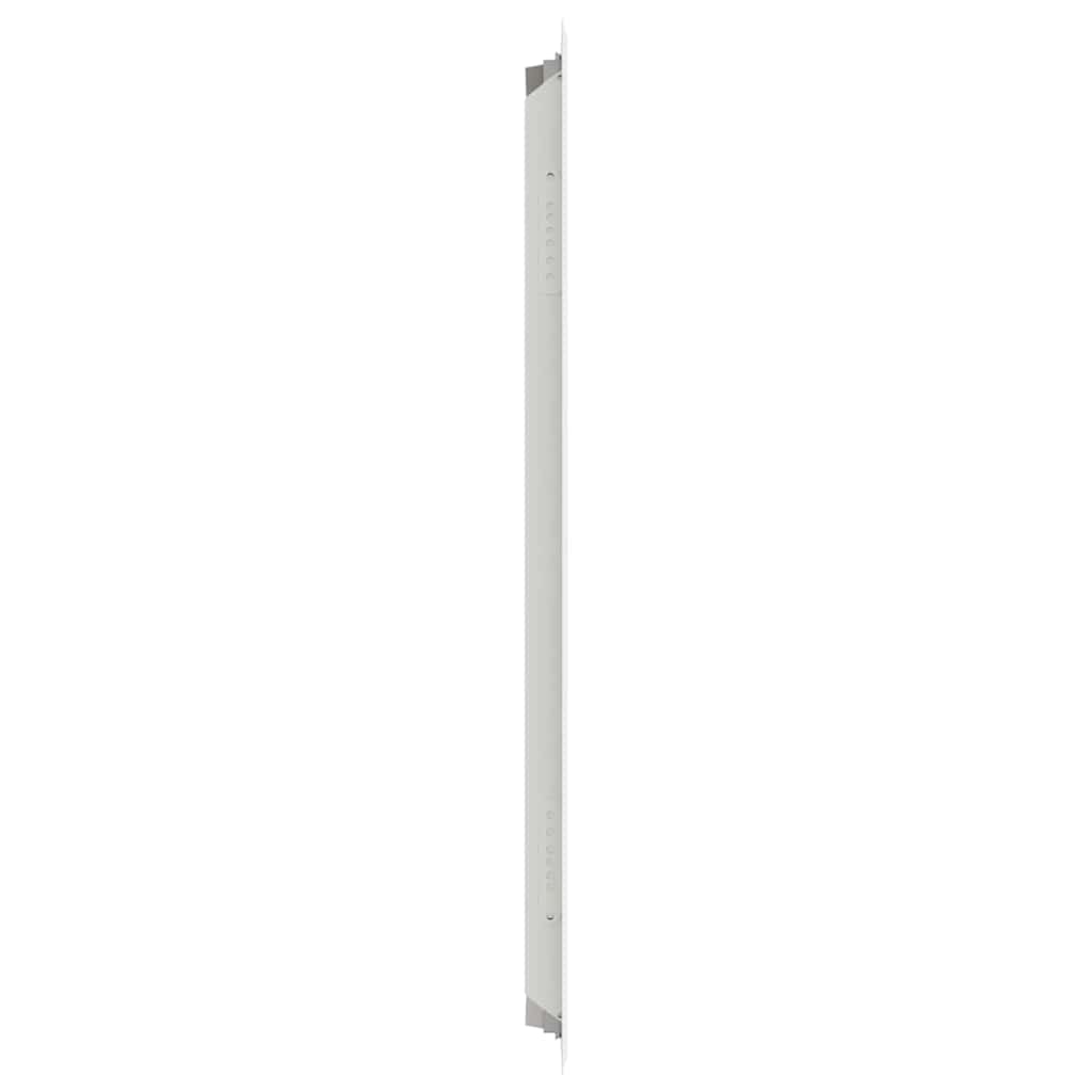 vidaXL Access Panel White 63 x 63 x 3 cm Steel 6