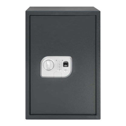Digital Safe with Fingerprint Dark Grey 31 cm 50 cm 35 cm