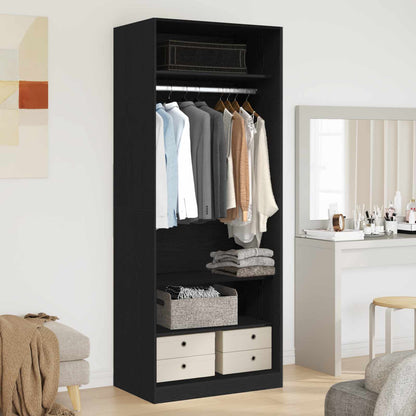 vidaXL Wardrobe Artisan Oak 80 x 50 x 200 cm Engineered Wood 1