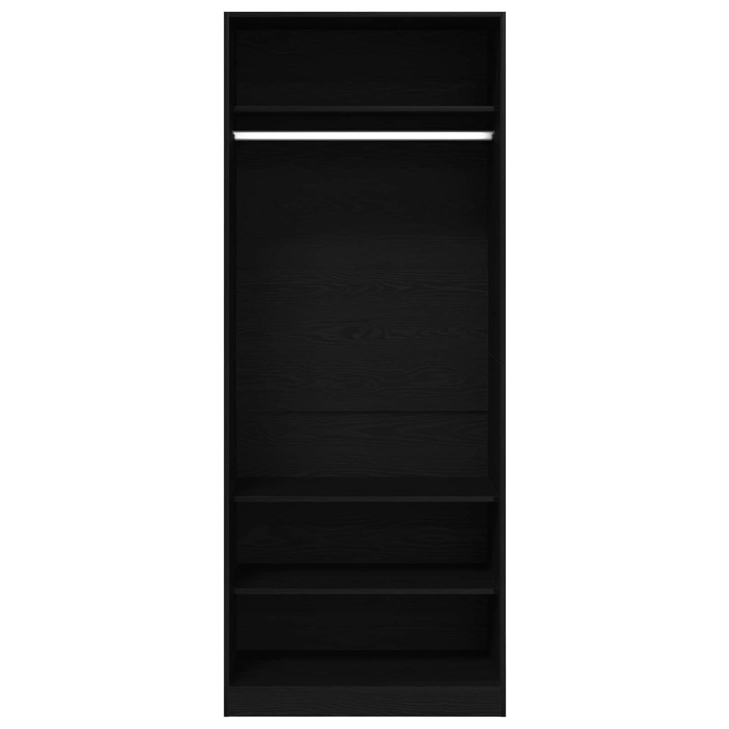 vidaXL Wardrobe Artisan Oak 80 x 50 x 200 cm Engineered Wood 2
