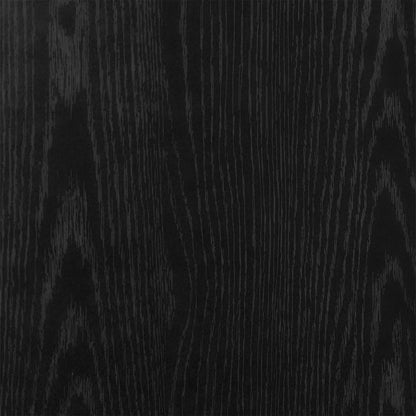 vidaXL Wardrobe Black Oak 80 x 50 x 200 cm Engineered Wood 6